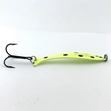Williams Mooselook wobbler Cuillère, Fluorescent Yellow / Black, 8g, #5086