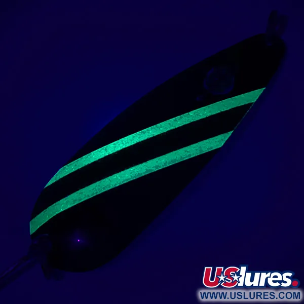 Eppinger Red Eye Evil Eye Cuillère, Noir/Vert, 9g, #5087