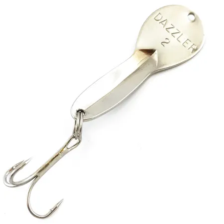 Acme Dazzler #2 Cuillère, Nickel, 7g, Style Vintage, #5088