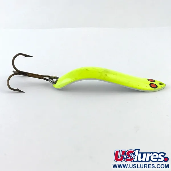 Thomas EEL UV Cuillère, Jaune fluorescent, 10g, Finition UV, #5089