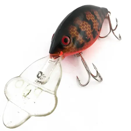 Luhr Jensen Hot Lips Express Crankbait, Red Tiger, 14g, Profondeur, #5098