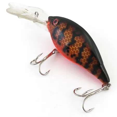 Luhr Jensen Hot Lips Express Crankbait, Red Tiger, 14g, Profondeur, #5098
