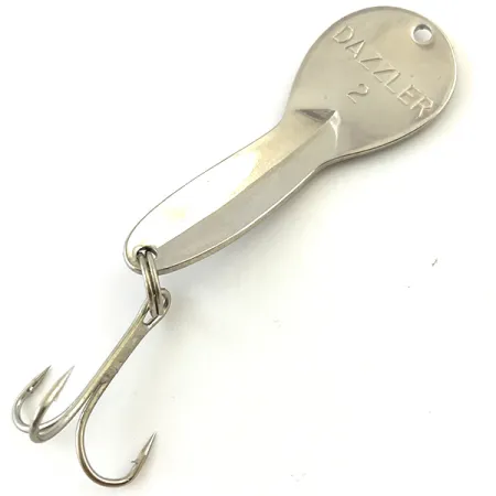 Cuillère Acme Dazzler #2, Nickel / Hologramme, 7g, Vintage, #5099