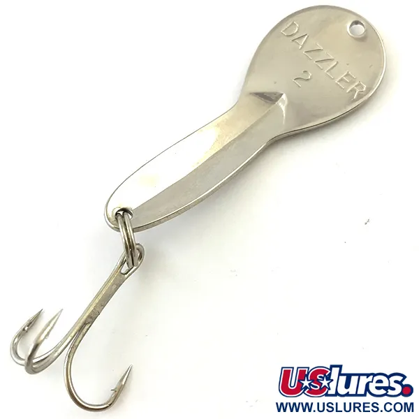 Cuillère Acme Dazzler #2, Nickel / Hologramme, 7g, Vintage, #5099