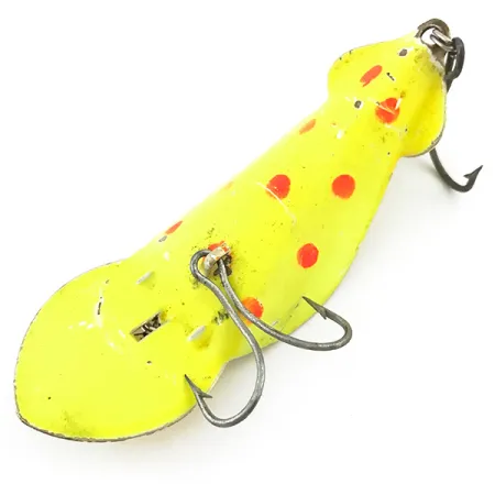 Buck Perry Spoonplug UV Cuillère, Yellow / Red, 14g, UV Actif, #5100