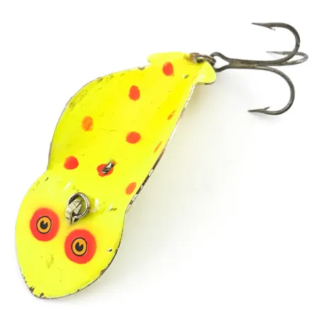 Buck Perry Spoonplug UV Cuillère, Yellow / Red, 14g, UV Actif, #5100