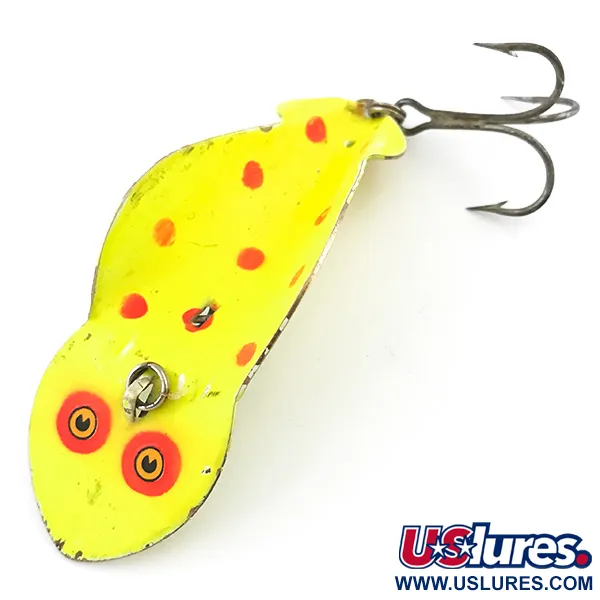 Buck Perry Spoonplug UV Cuillère, Yellow / Red, 14g, UV Actif, #5100