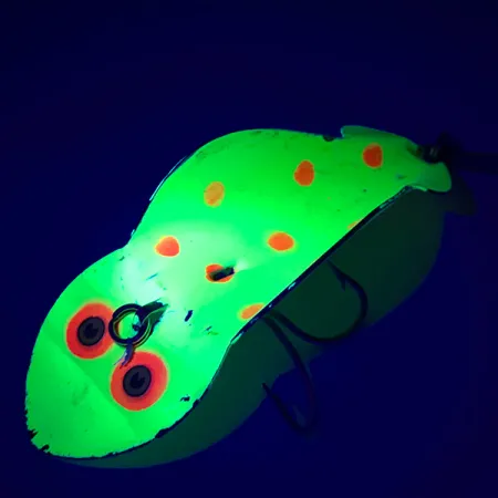 Buck Perry Spoonplug UV Cuillère, Yellow / Red, 14g, UV Actif, #5100