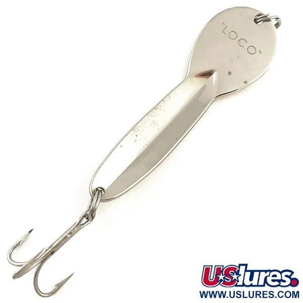 Glen Evans Loco 4 UV Cuillère, Jaune/Nickel/Rouge UV, 23g, UV, #5118