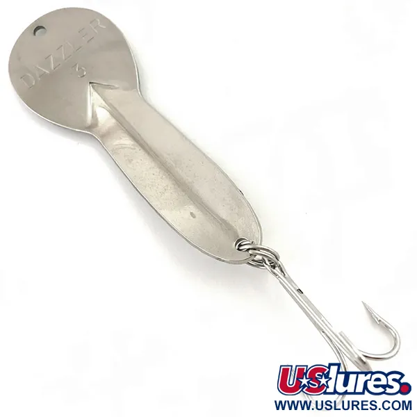 Acme Dazzler #3 Cuillère, Nickel martelé / Vert, 14g, #5126