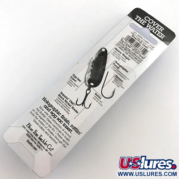 Blue Fox Rattlin Pixee Cuillère, Pink UV / Rainbow Herring, 14g, #5127