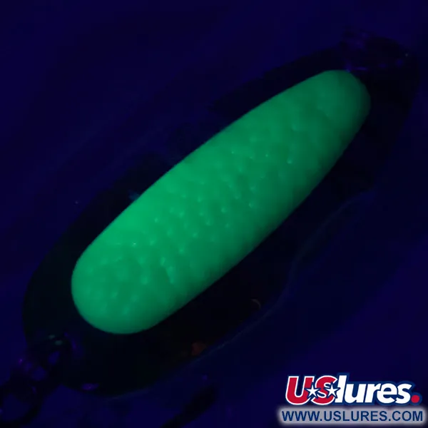 Blue Fox Pixee UV Cuiller, Nickel Martelé/Vert, 14g, UV, #01-30-344-1/2