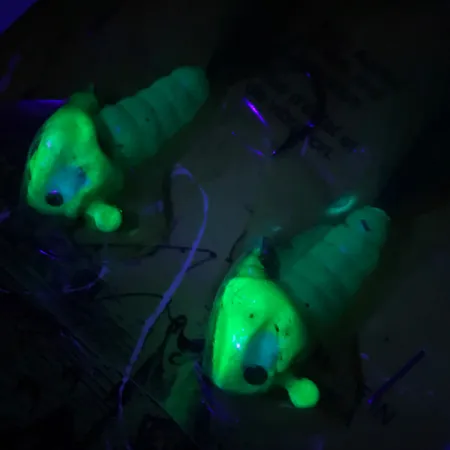 Apex Feather Flasher Jig, Chartreuse, 7g, Tête Stand-up, #5134