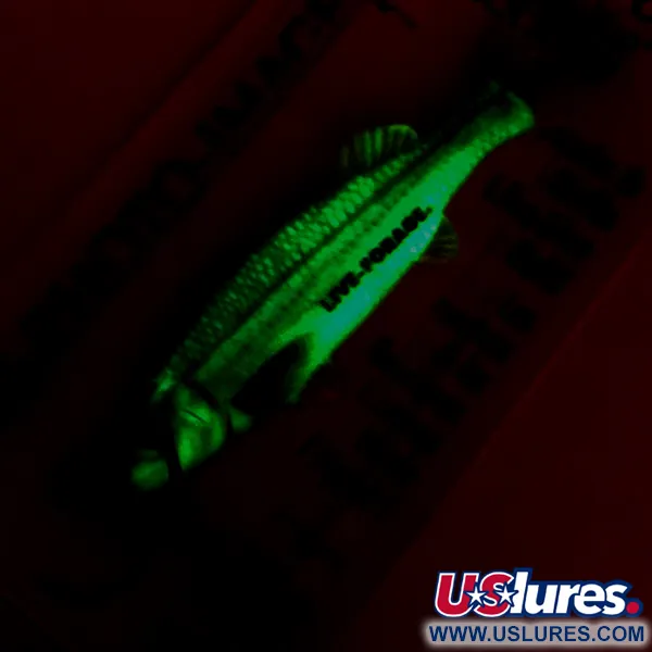 Northland Live Forage Glow Cuillère, Poisson réaliste, 7g, Glow, #5142