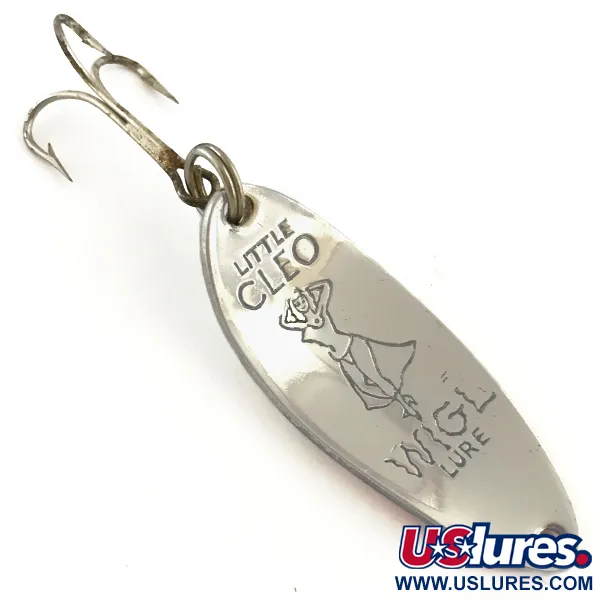 Seneca Little Cleo (Hula Girl) Cuiller, Blanc Perle/Rouge, 10g, #5160