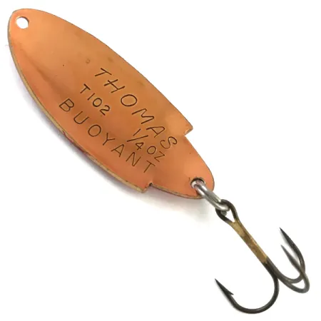 Thomas Buoyant Cuillère, Copper Trout, 7g, Motif Alvéolé, #5174