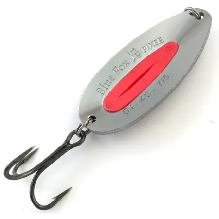 Blue Fox Pixee UV Cuillère, Nickel martelé, 24g, Finition UV, #5179