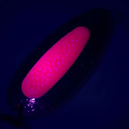 Blue Fox Pixee UV Cuillère, Nickel martelé, 24g, Finition UV, #5179