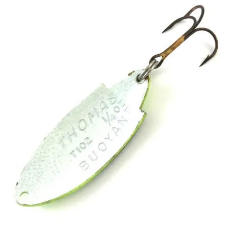 Thomas Buoyant UV Cuillère, Chartreuse/Blanc UV, 7g, UV Glow, #5186