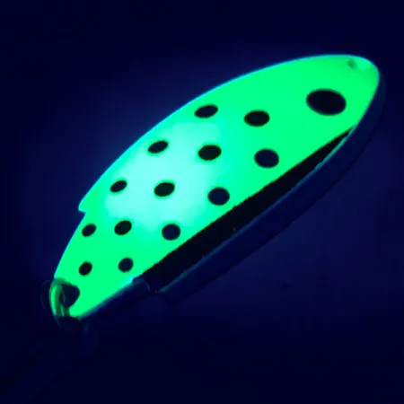 Thomas Buoyant UV Cuillère, Chartreuse/Blanc UV, 7g, UV Glow, #5186