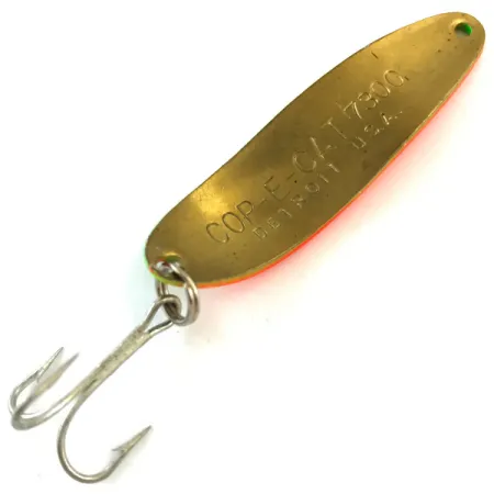 Eppinger Dardevle Cop-E-Cat 7300 UV Cuillère, Fire Tiger, 10g, #5190