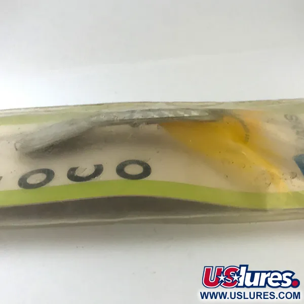 Glen Evans Weedless Loco Cuillère, Nickel/Hologramme/Jaune, 19g, #5200