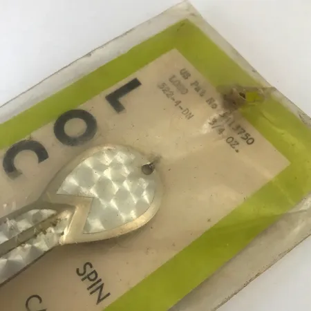 Glen Evans Weedless Loco Cuillère, Nickel/Hologramme/Jaune, 19g, #5200