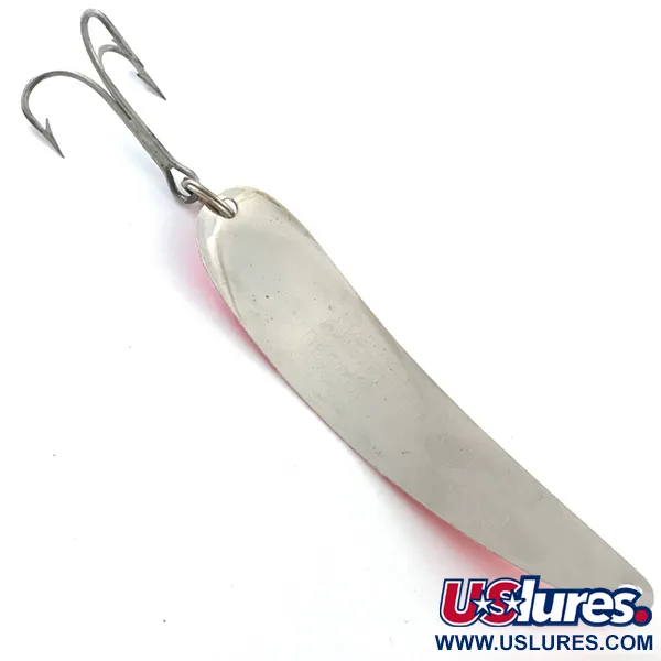 Eppinger Dardevle King Flutter Devle 3200 UV Cuillère, Rouge/Nickel, 9g, #5214