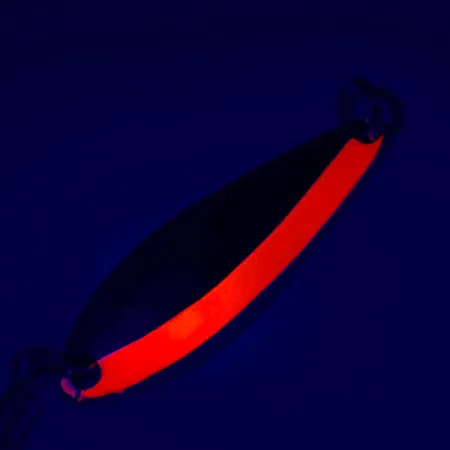 Acme Fiord Spoon UV Cuillère, Nickel/Rouge, 7g, Finition UV, #5219