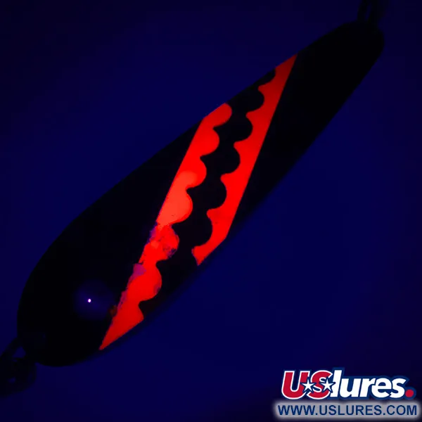 Northern King 28 UV Cuillère Traîne, Black/Red/Gold, 14g, UV, #5225