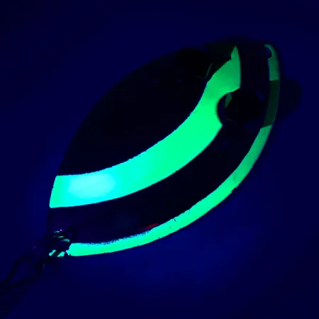 Eppinger Red Eye junior UV Cuillère, Nickel/Chartreuse, 13g, UV, #5236