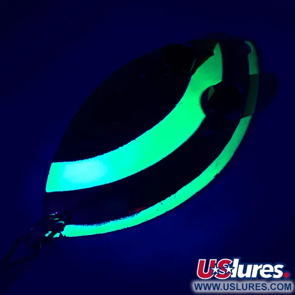 Eppinger Red Eye junior UV Cuillère, Nickel/Chartreuse, 13g, UV, #5236