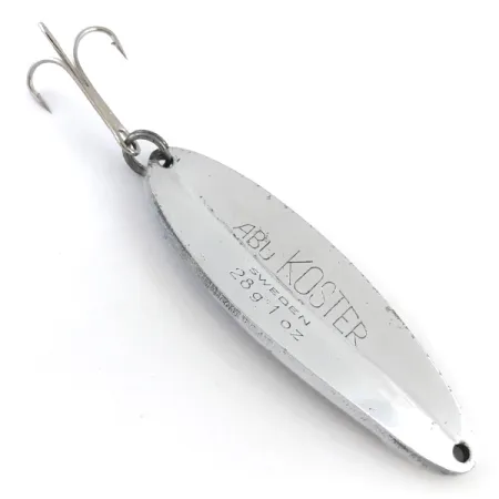 Abu Garcia Koster Cuillère, Argent, 28g, Motif Écailles, #5249