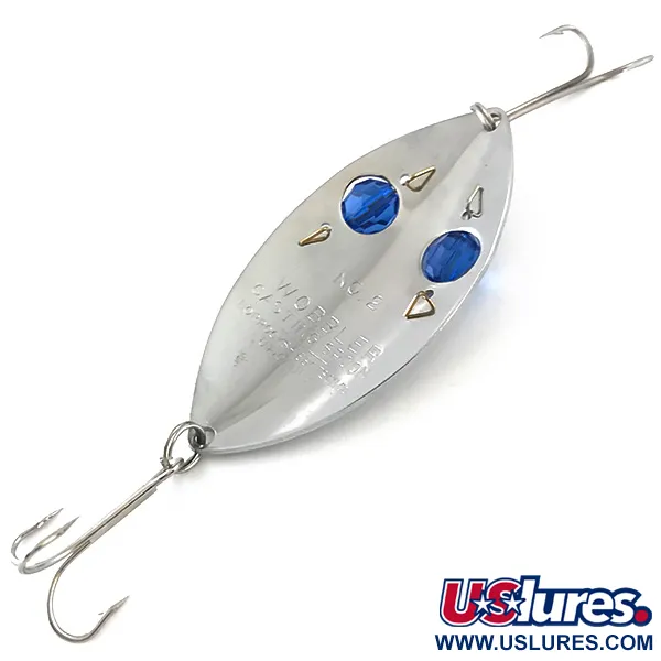 Horrocks-Ibbotson Wobbler Cuillère, Nickel/Bleu, 23g, Perles, #5260