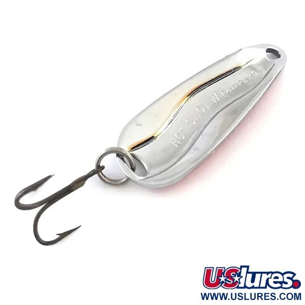 Cuillère Luhr Jensen Hot Shot W, Rouge/Blanc/Nickel, 7g, #5263