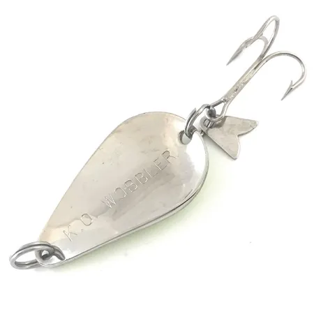 Cuillère Acme K.O. Wobbler UV, Nickel/Vert, 14g, Sonic Flipper, #5264