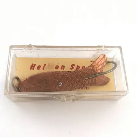 Weedless Hellion Fish Crystal Cuillère, Crystal/Cuivre, 12g, #5275