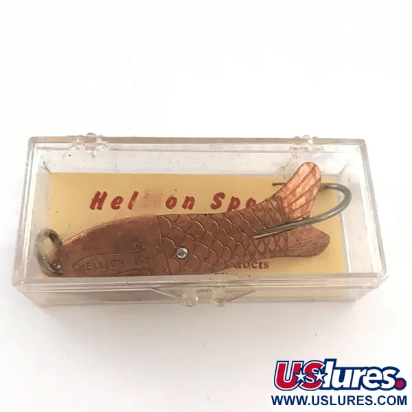 Weedless Hellion Fish Crystal Cuillère, Crystal/Cuivre, 12g, #5275