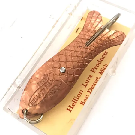 Weedless Hellion Fish Crystal Cuillère, Crystal/Cuivre, 12g, #5275