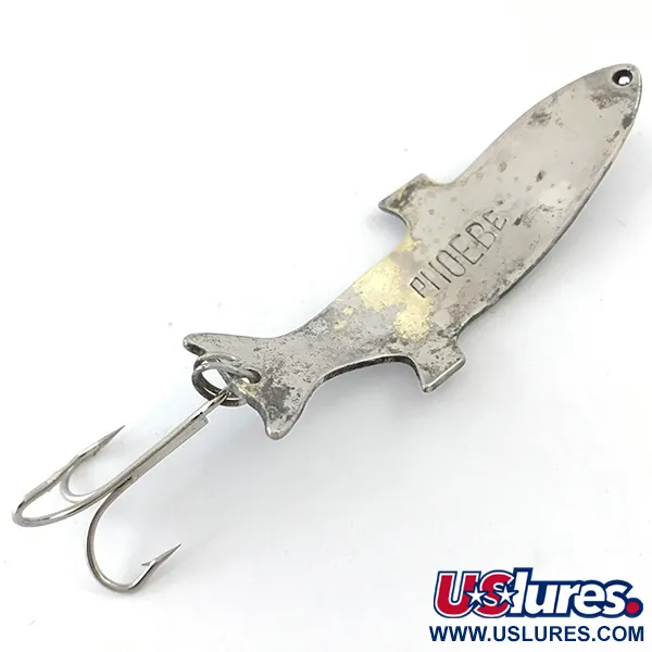 Acme Phoebe Cuillère Ondulante, Nickel, 14g, Motif Écailles, #5279