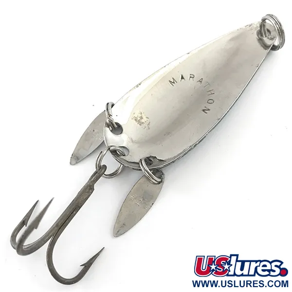 Marathon (with sonic blades) Cuillère, Nickel / Bleu, 12g, #5285