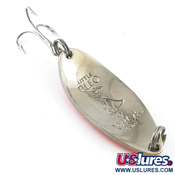 Little Cleo (Hula Girl) UV Cuillère, Jaune/Orange/Nickel, 18g, #5294