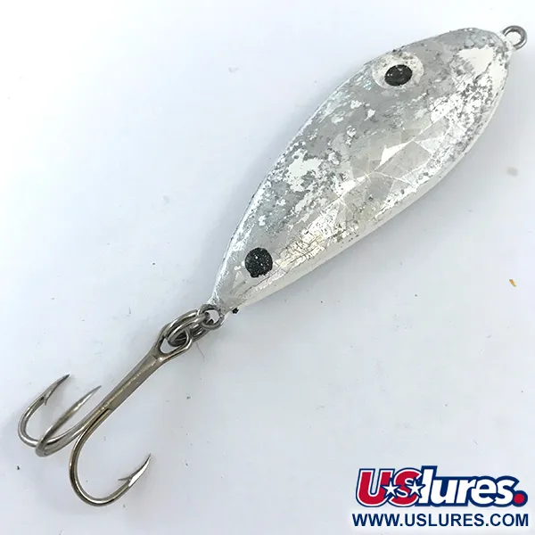 RSR Lures RSR SHAD Jig, Argent, 36g, Finition cristalline, #5336