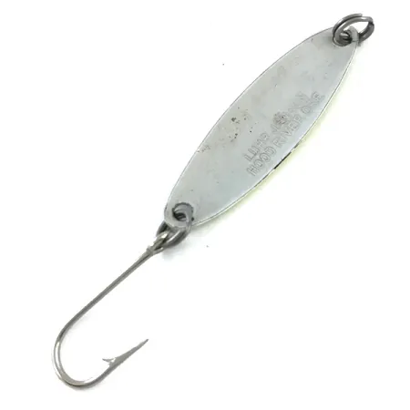 Cuillère Luhr Jensen Needlefish 1 UV, Chartreuse/Noir/Blanc, 2g, UV, #5343