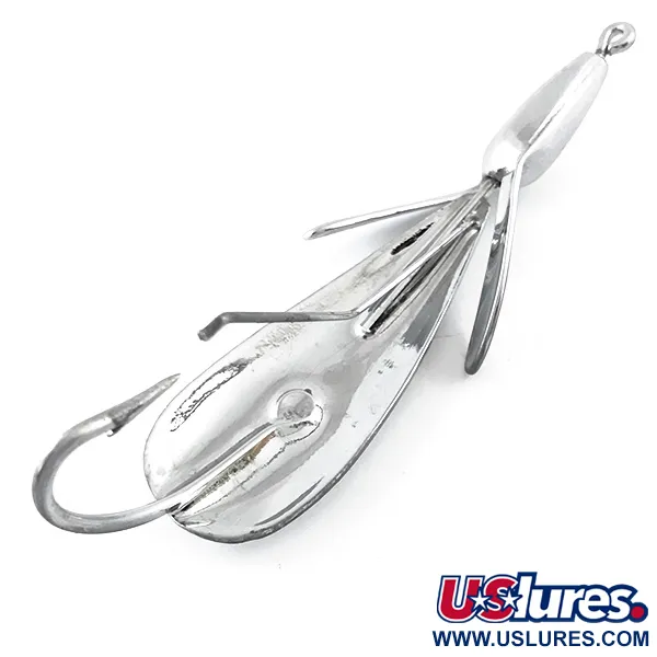 Johnnie O'Neil Weedless Weed Wing Cuillère, Nickel, 9g, anti-herbe, #5348