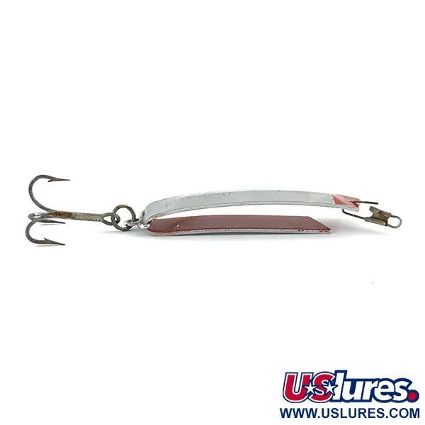 South Bend Super-Duper 509 Cuillère, Nickel / Rouge, 11g, U-Forme, #5350