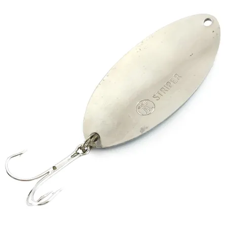 Atlantic Lures Striper Cuillère, Blue/Nickel, 28g, Nid d'abeille, #5351