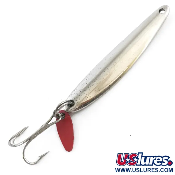 Bay de Noc Swedish pimple Jig vertical, Or / Argent, 7g, #5356
