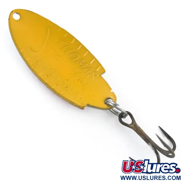 Thomas Buoyant Cuillère, White Trout / Jaune, 5g, Original USA, #5358