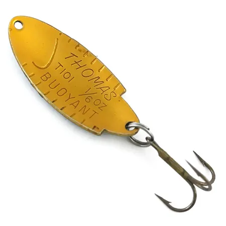 Thomas Buoyant Cuillère, Fire Tiger / Gold, 5g, USA-made, #5359